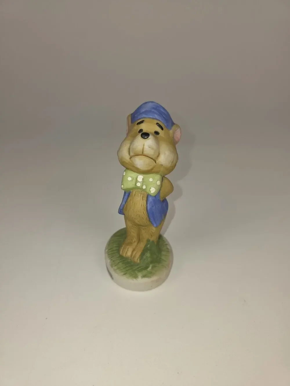 Vintage 1983 Flambro TED E. BEAR & FRIENDS Figurine Statue 5